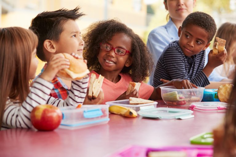 Back to School in a mobile home park